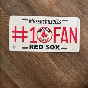 MLB Red and Black Boston Red Sox Wall Decor